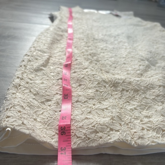 Ivory Milly NWT mini sheath dress lace Sz 8 NWT org $450 - Picture 7 of 11